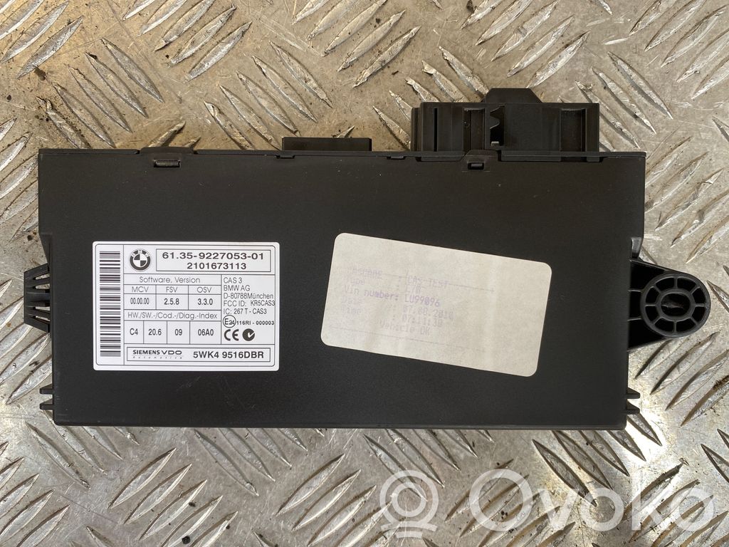 BMW X5 E70 Centralina/modulo CAS 