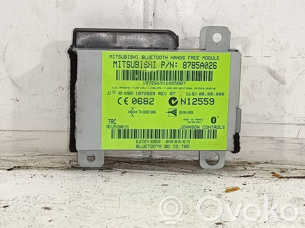 Autres unités de commande / modules   8785A026
