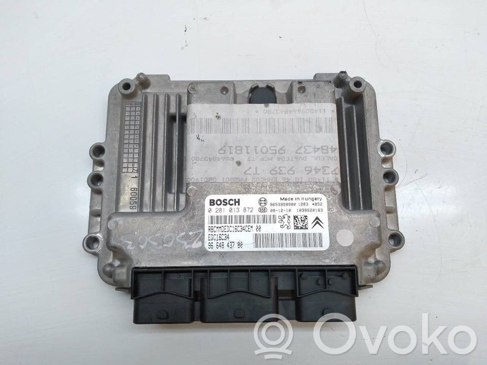 Peugeot 308 Calculateur moteur ECU