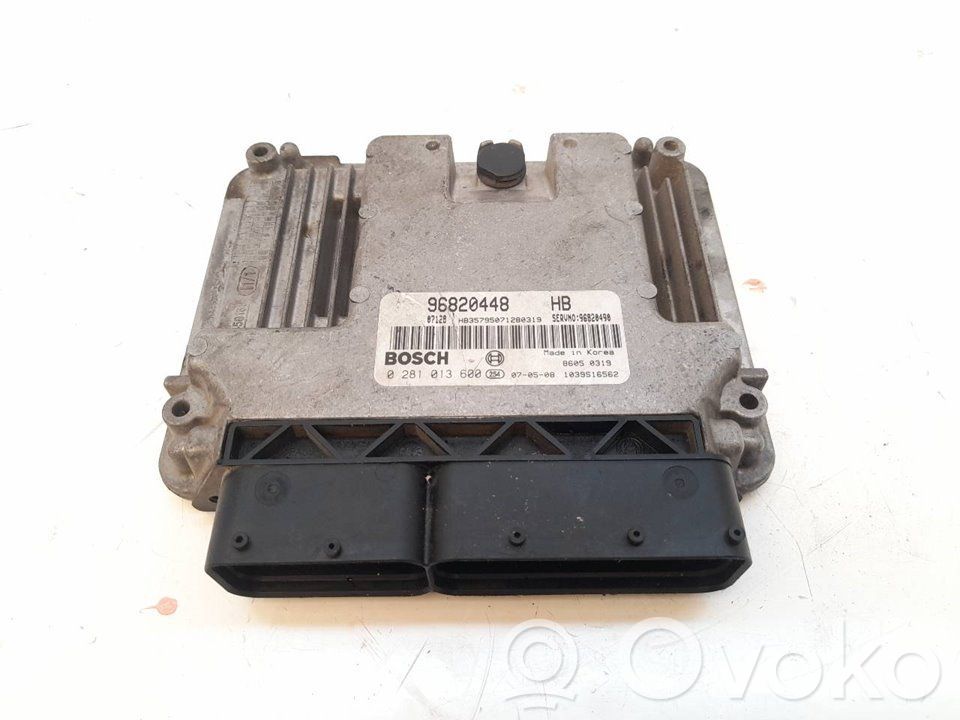 Engine control unit/module   0281013600,96820448,BOSCH