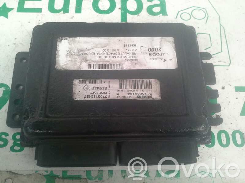 Renault Espace III Engine control unit/module 