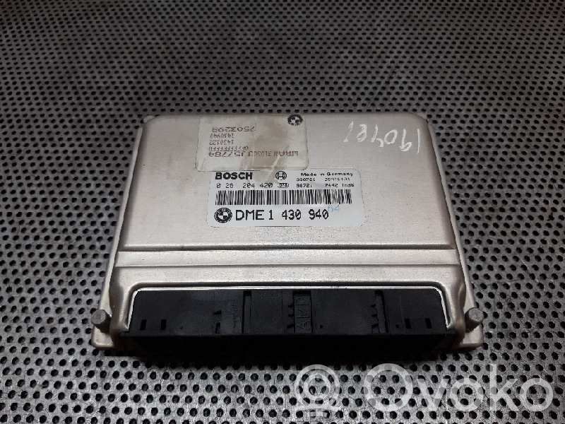 BMW 3 E90 E91 Variklio valdymo blokas 