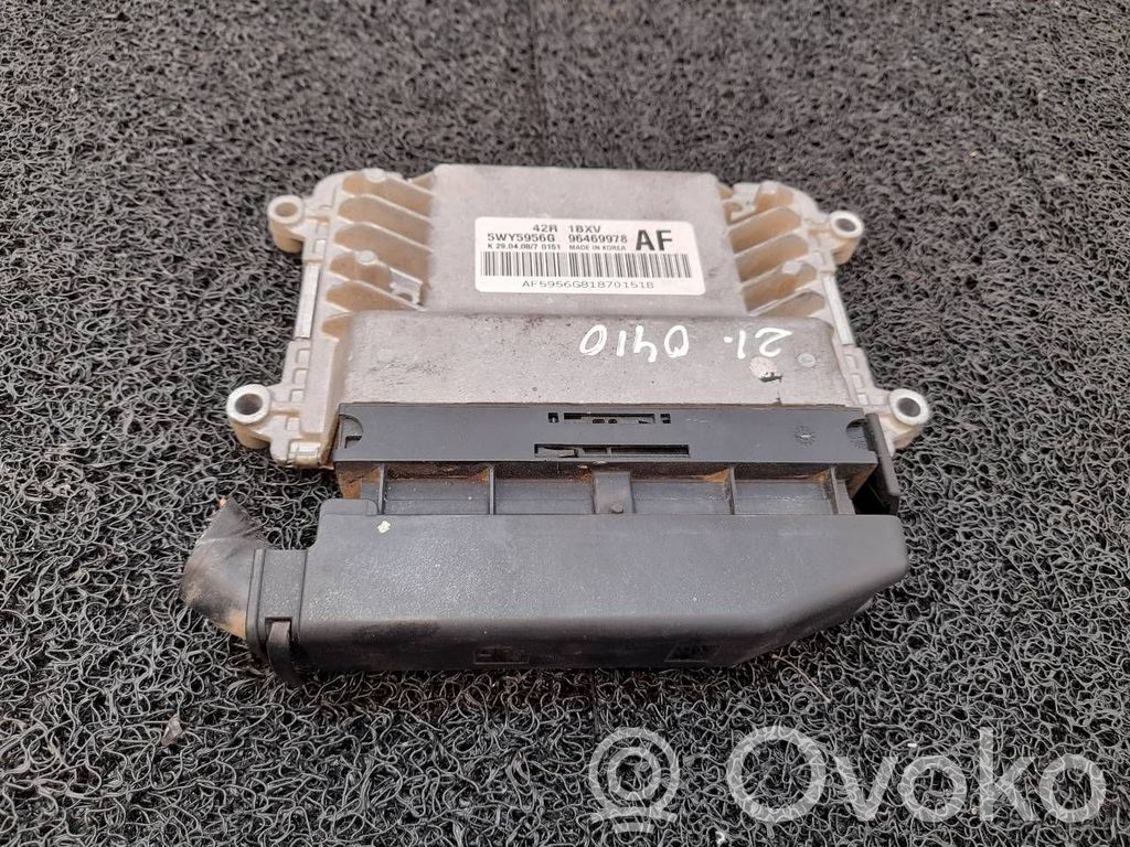 Engine control unit/module   96469978AF,5WY5956G