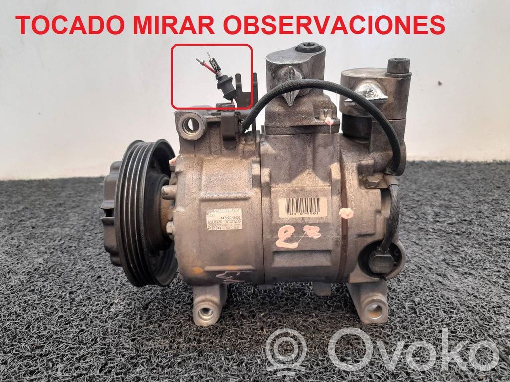 Audi A4 S4 B6 8E 8H Kompresor / Sprężarka klimatyzacji A/C 