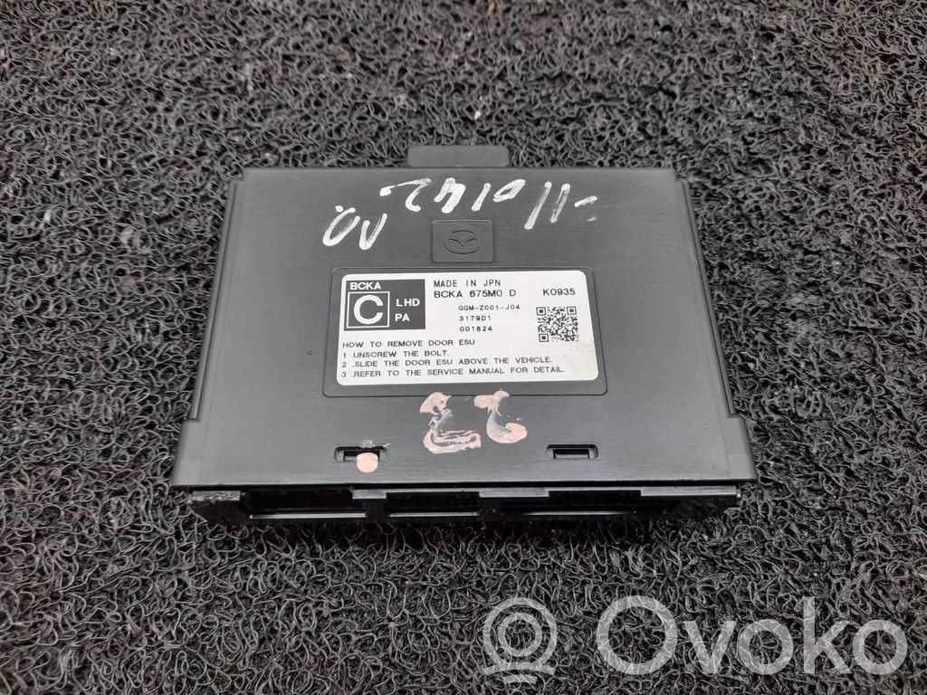 Mazda CX-30 Door central lock control unit/module 