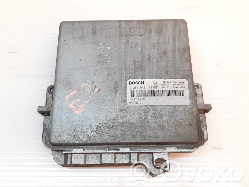 Engine control unit/module   0281010113,BOSCH