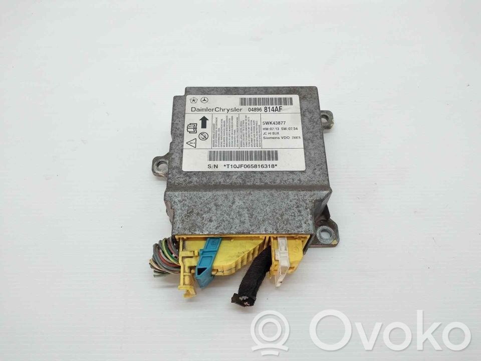 Sterownik / Moduł Airbag   04896814AF,5WK43877