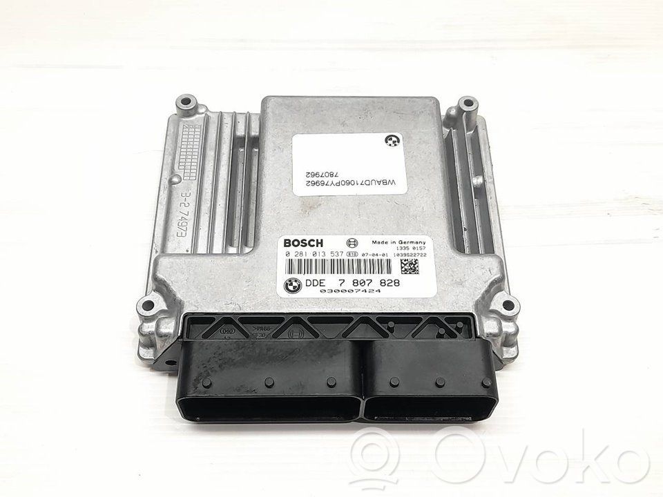 Engine control unit/module   0281013537,7807828,BOSCH