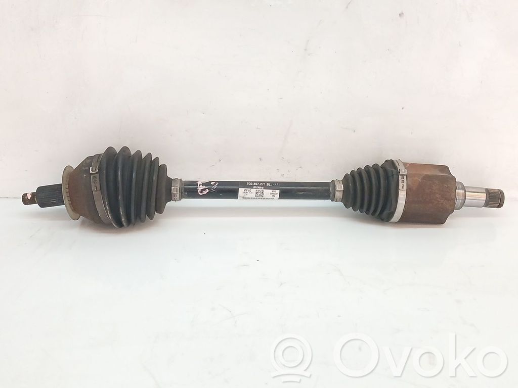 Eje de transmisión delantero   2Q0407271BL