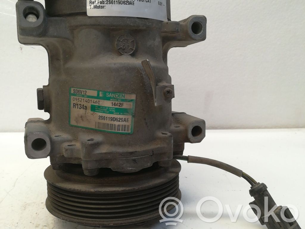 Ford Fiesta Compressore aria condizionata (A/C) (pompa)