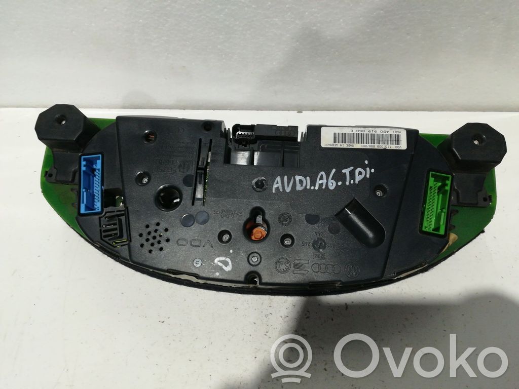 Audi A4 S4 B5 8D Tachimetro (quadro strumenti)