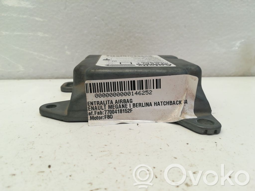 Unitate/modul de comandă airbaguri   7700418152F