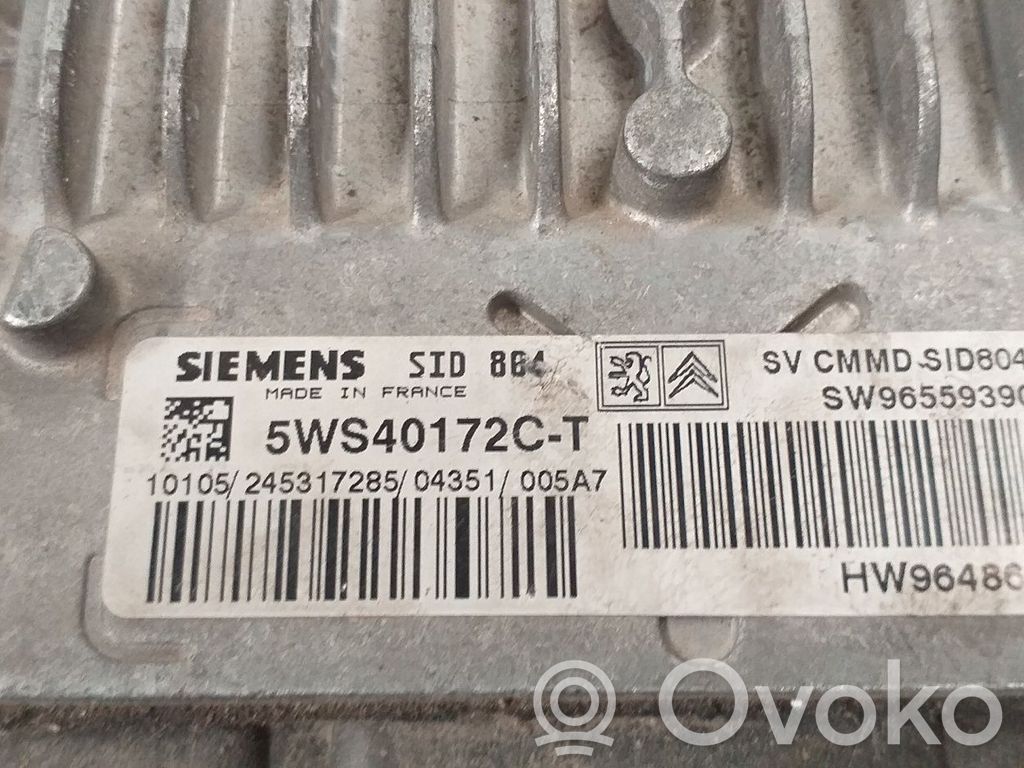 Engine control unit/module   5WS40172CT