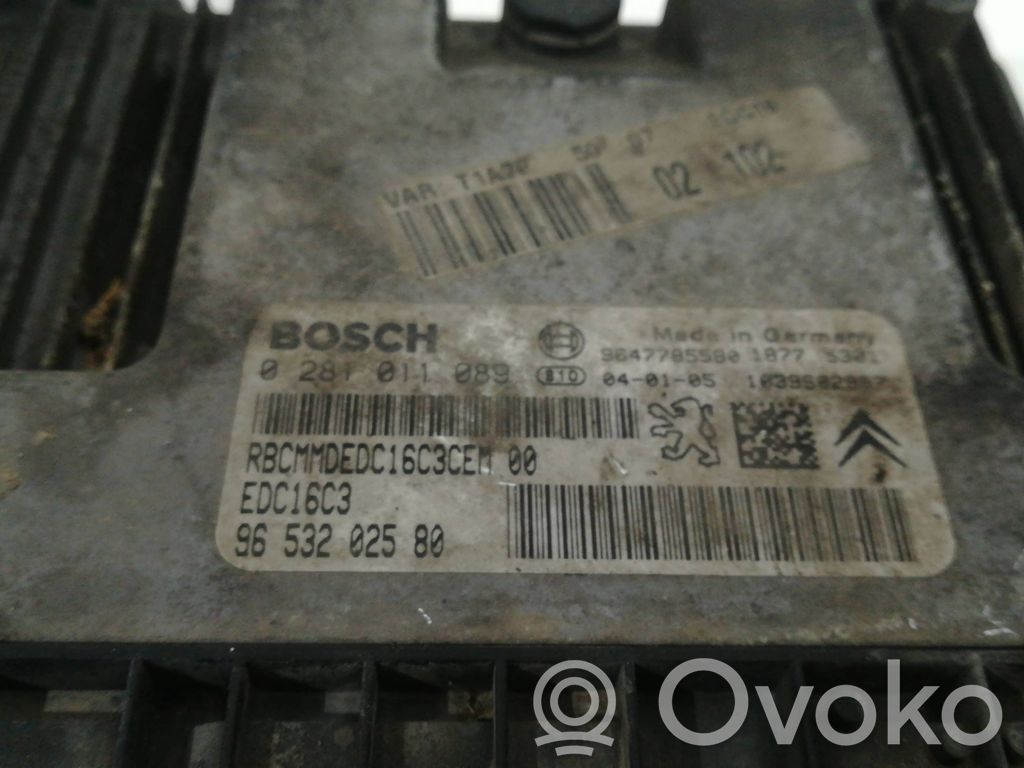 Peugeot 206 Unitate/modul de control motor 