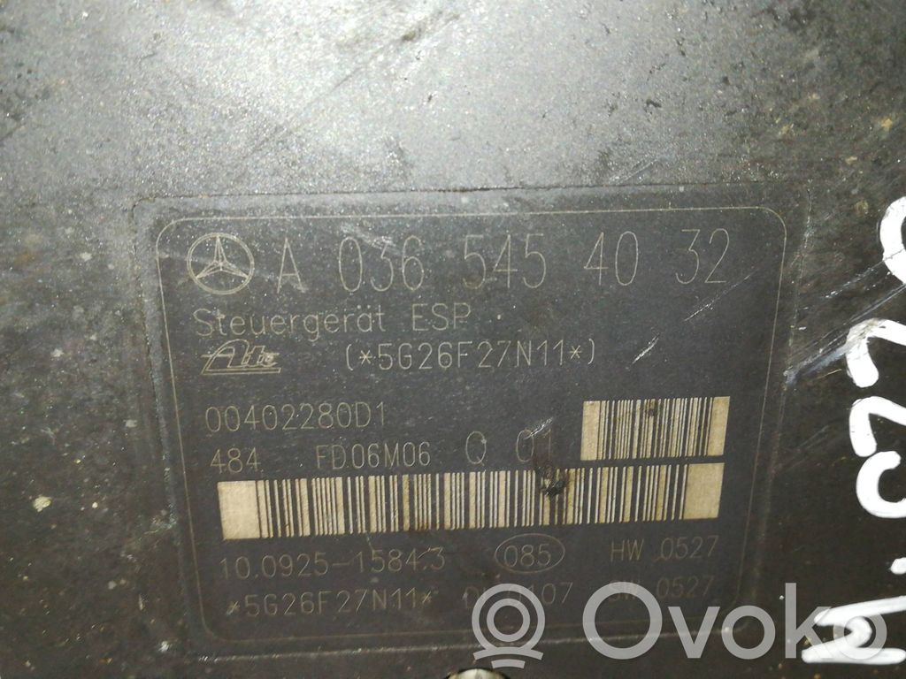 Pompa ABS   A0064310312
