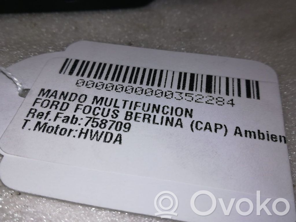Ford Focus Interruttore/pulsante di controllo multifunzione 