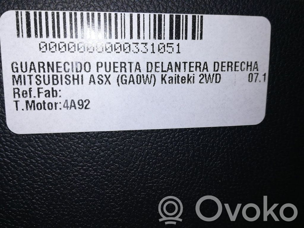 Verkleidung Tür vorne