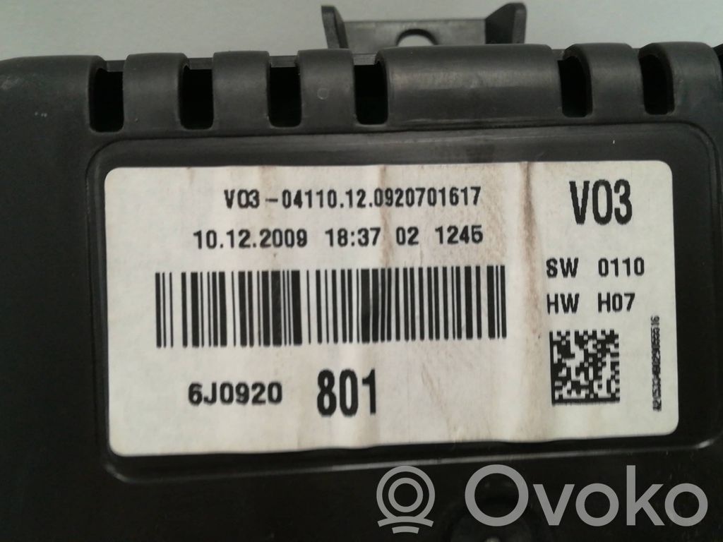 Seat Ibiza IV (6J,6P) Vitezometru (grup de instrumente) 