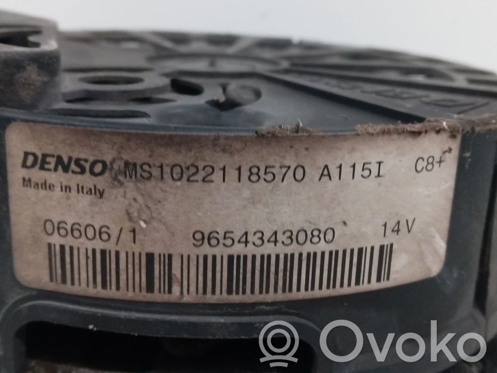 Peugeot 207 Generatore/alternatore 