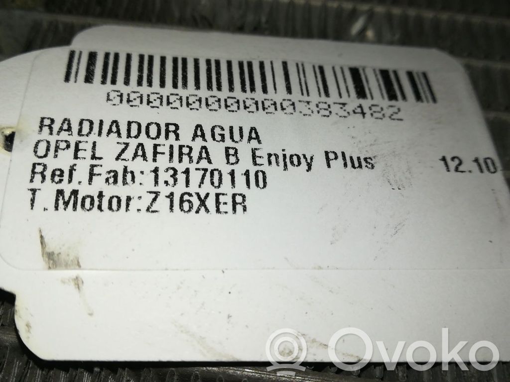 Opel Zafira B Radiator lichid răcire
