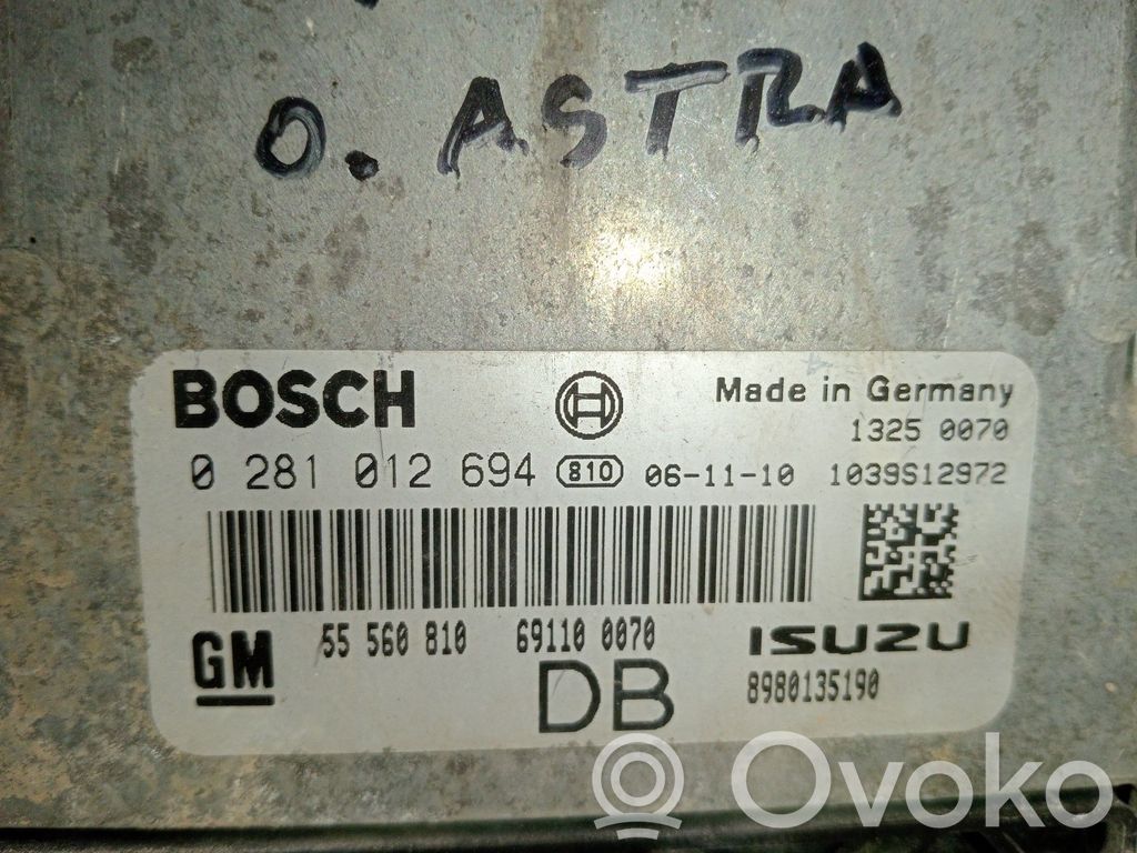 Unitate/modul de control motor   0281012694