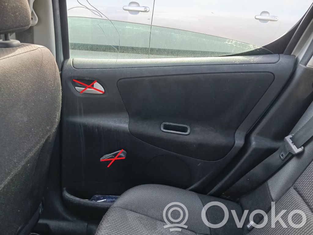 Peugeot 207 Panou interior ușă spate