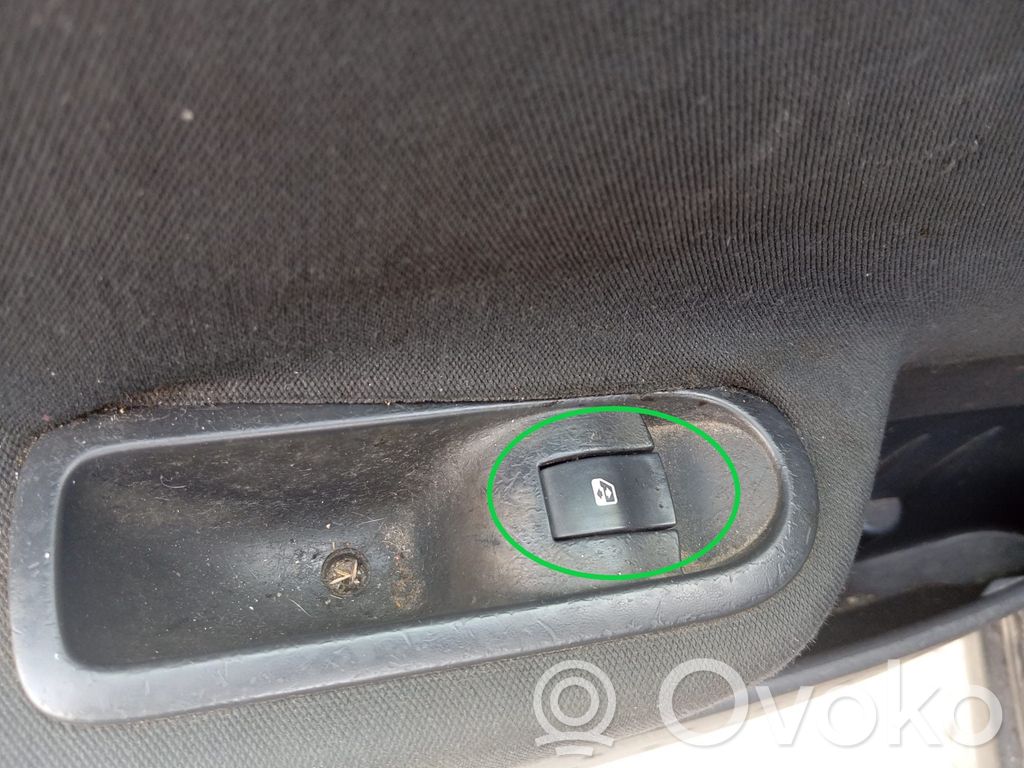 Electric window control switch