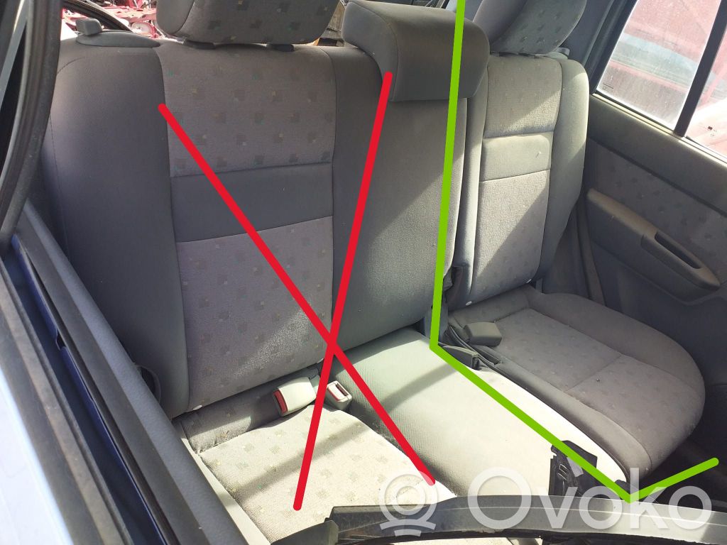 Asiento trasero