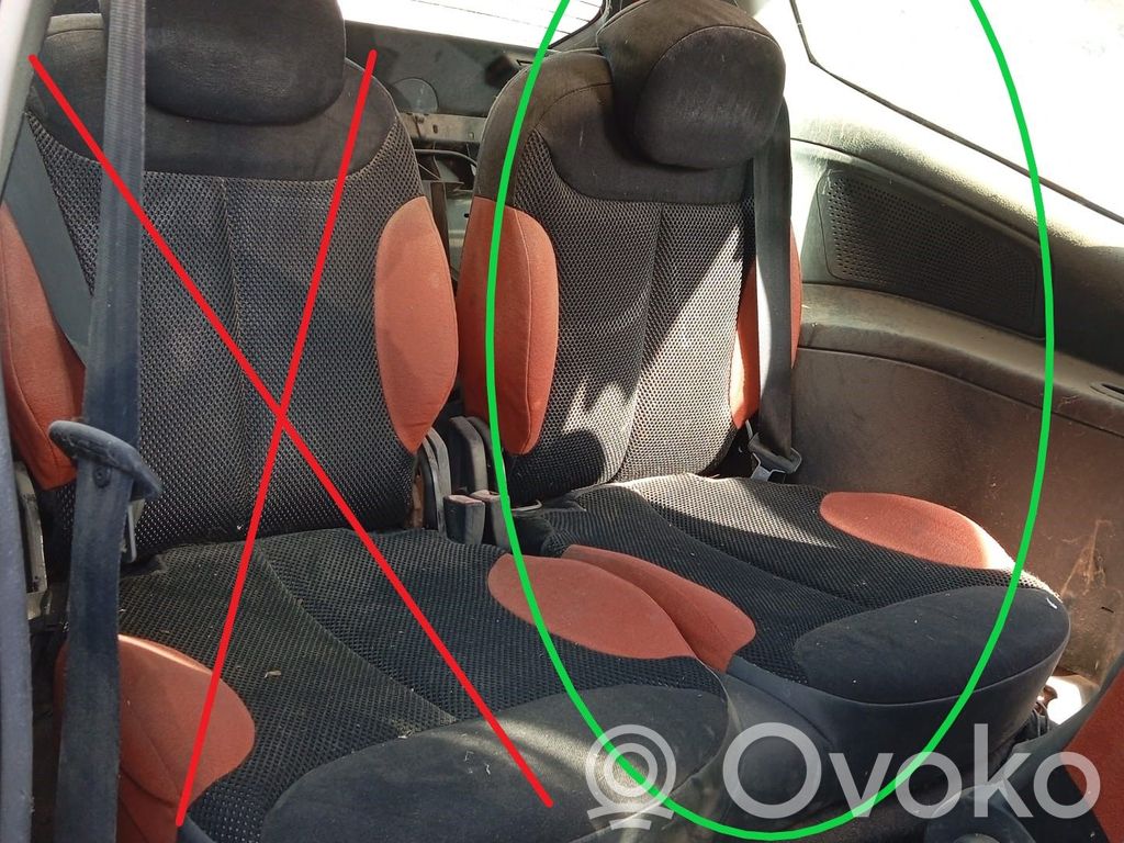Asiento trasero