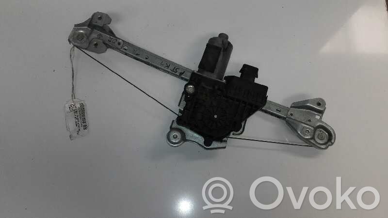 Opel Astra H Regulador manual de la ventanilla trasera 