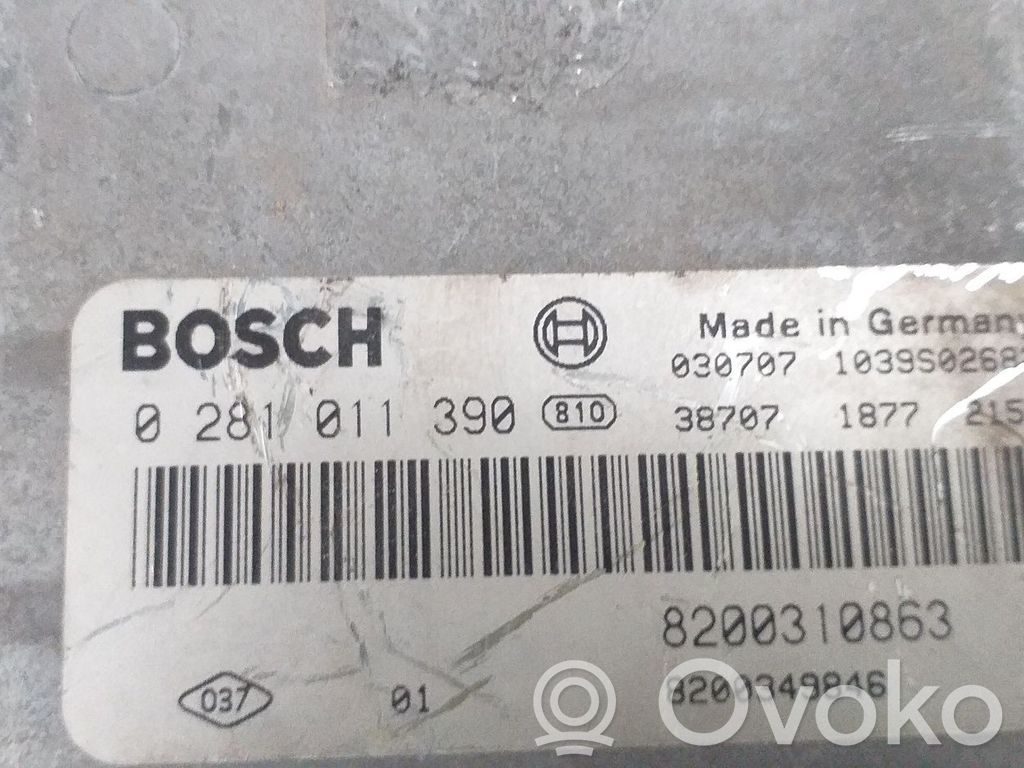 Renault Megane I Sterownik / Moduł ECU 