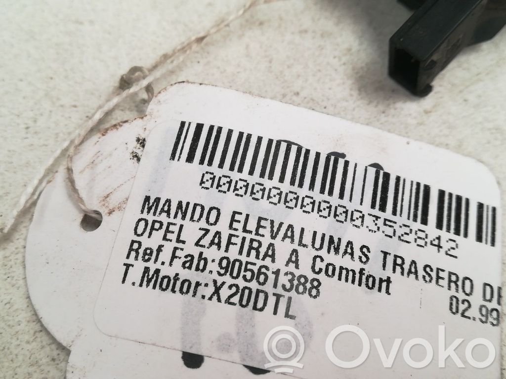 Opel Zafira A Przyciski szyb 