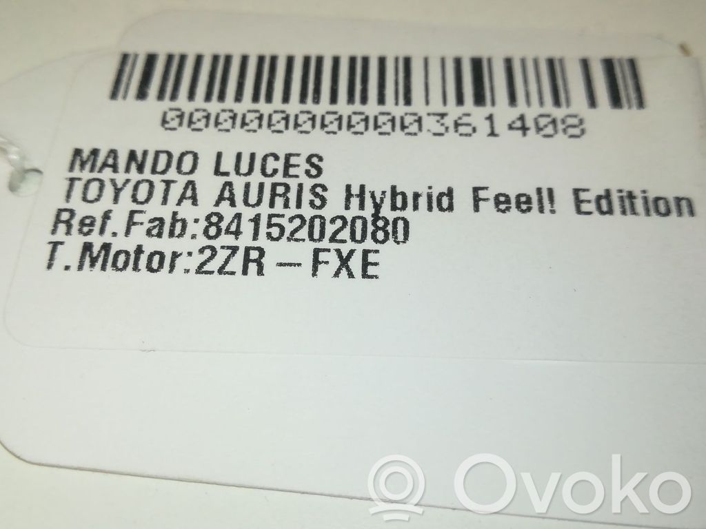Toyota Auris E180 Przełącznik świateł 