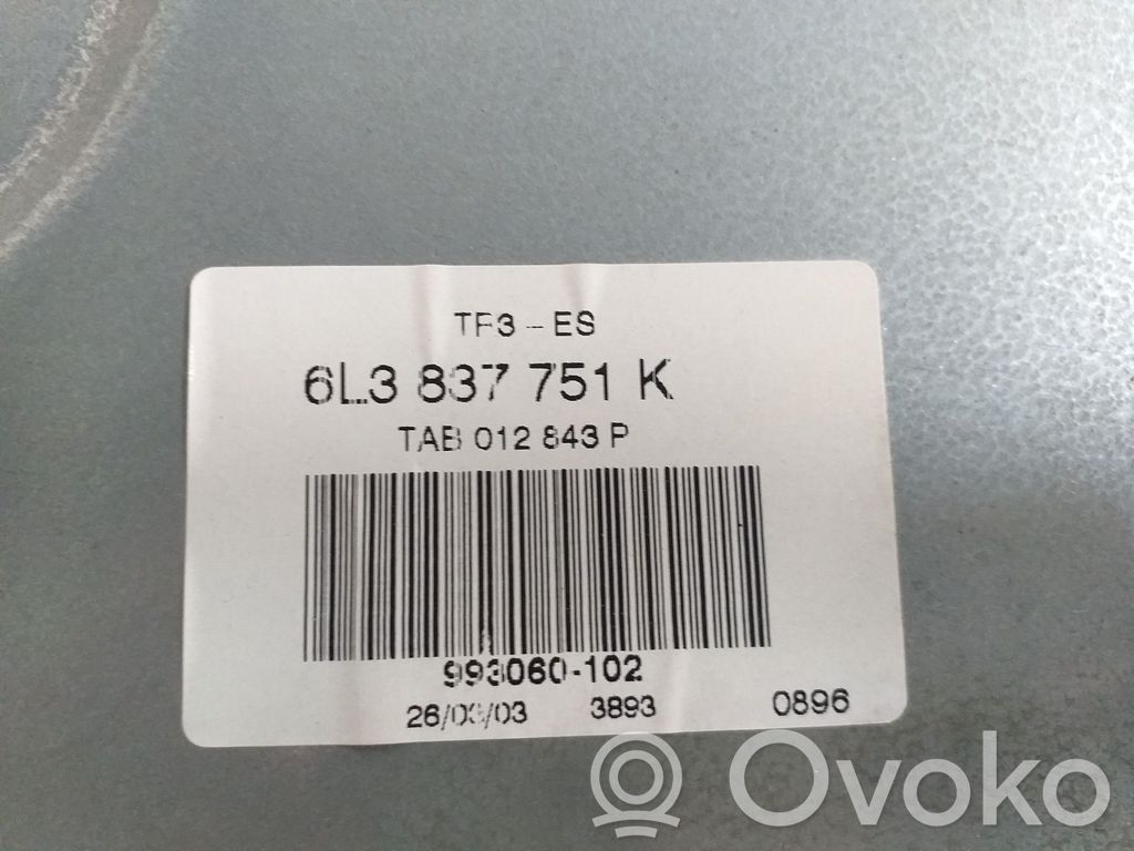 Seat Ibiza III (6L) Etuoven ikkunan nostin moottorilla 