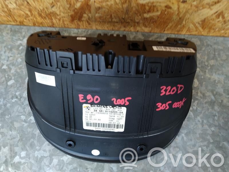 BMW 3 E90 E91 Speedometer (instrument cluster) 