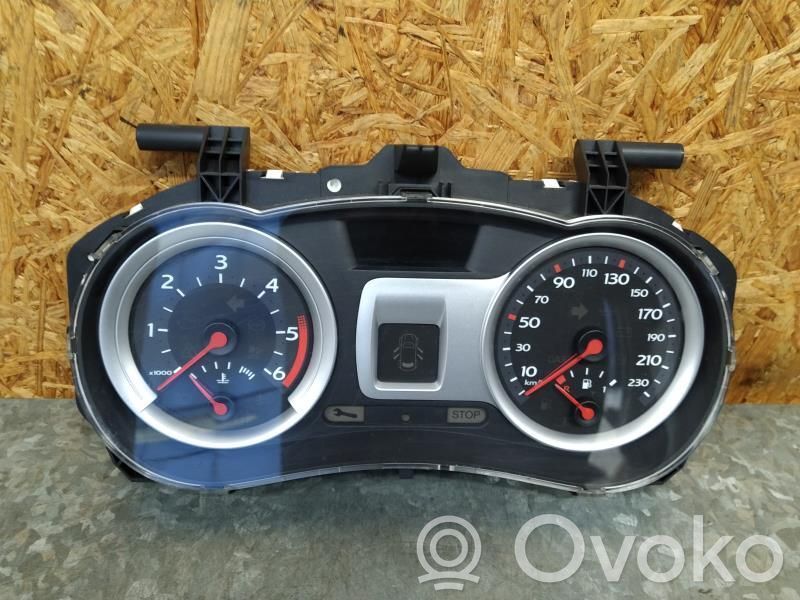 Renault Clio III Speedometer (instrument cluster) 