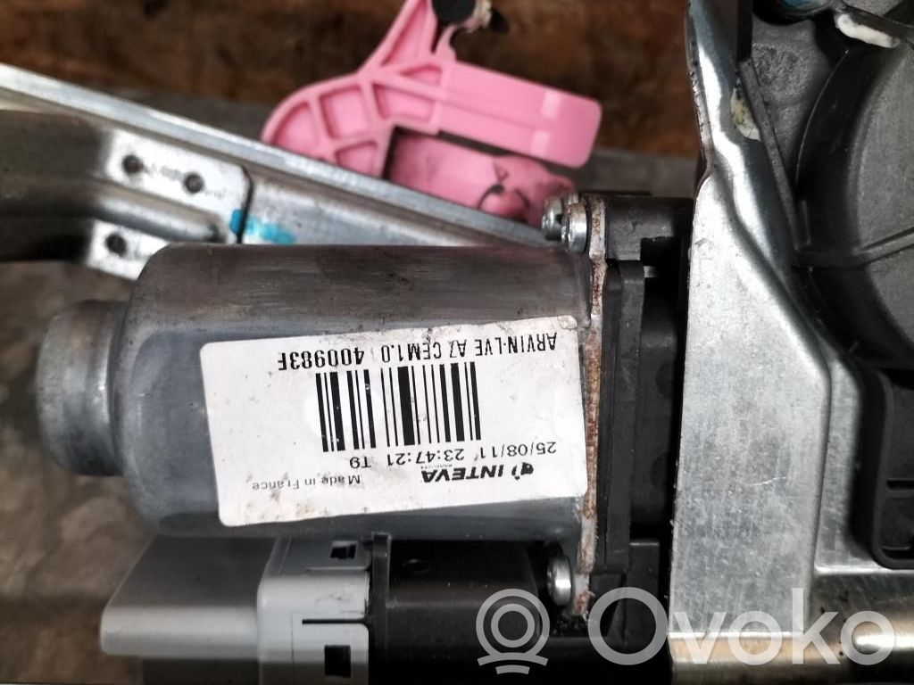Citroen Jumpy Front door window regulator with motor 