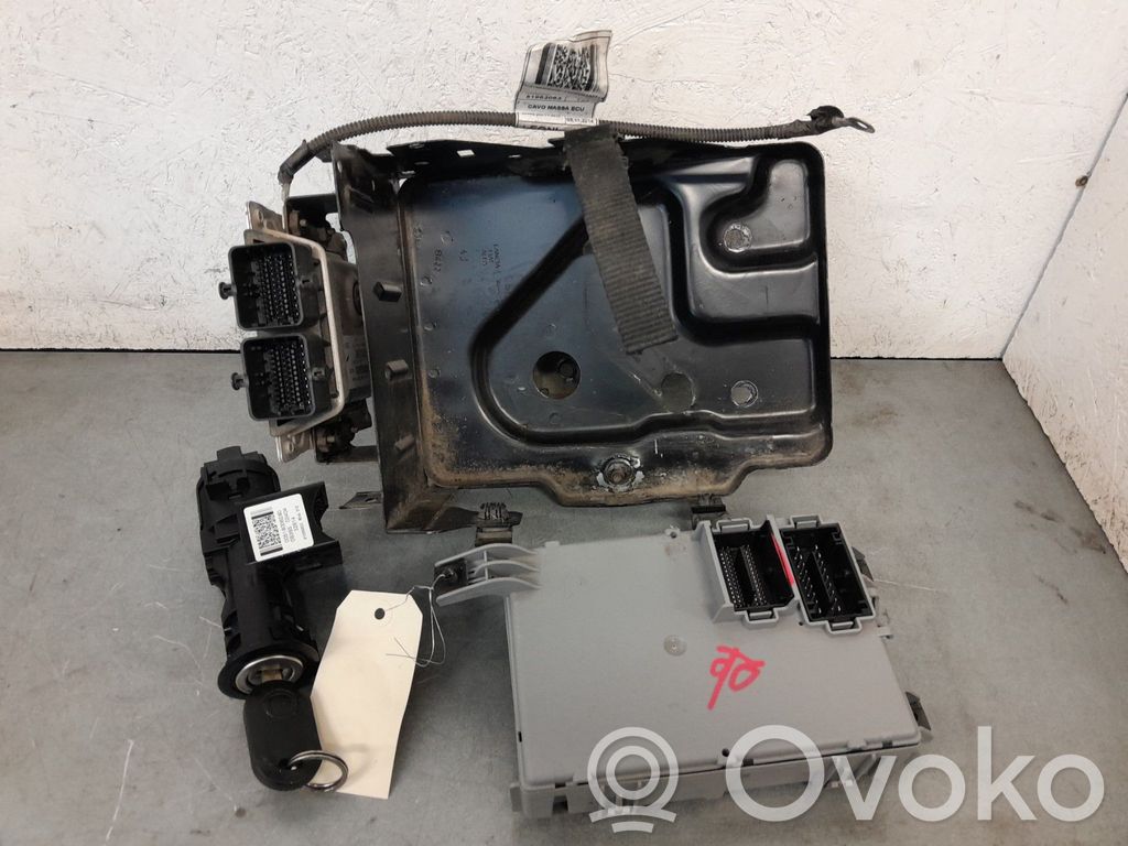 Fiat Panda III Engine ECU kit and lock set 