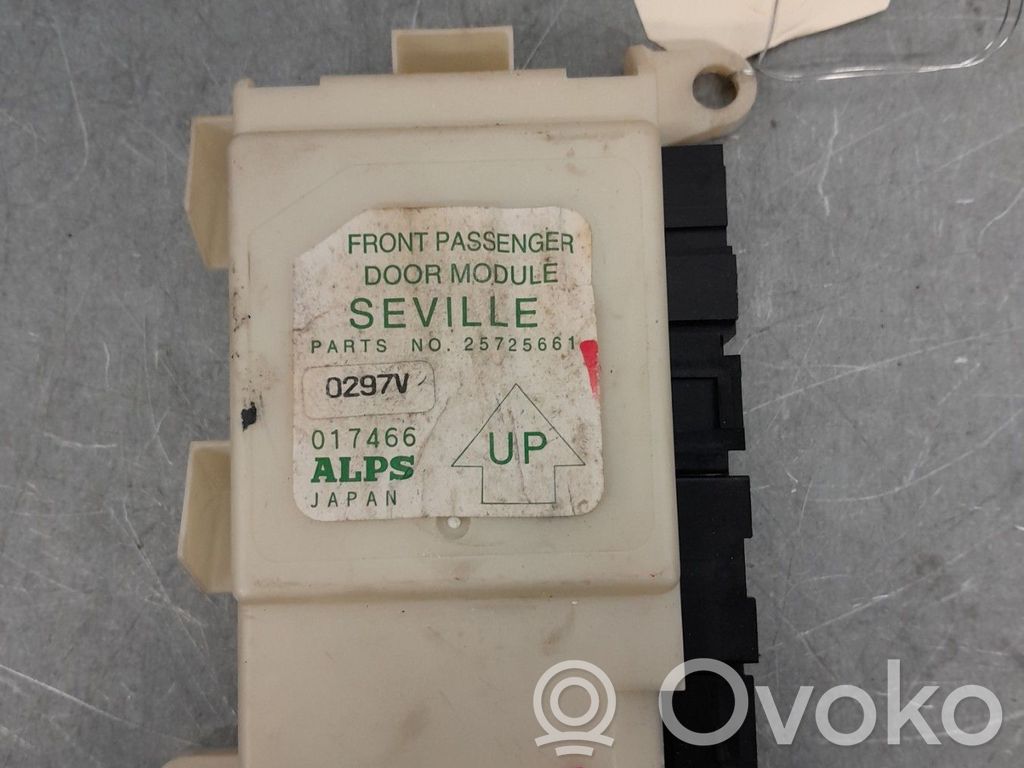 Cadillac STS Seville Other control units/modules 