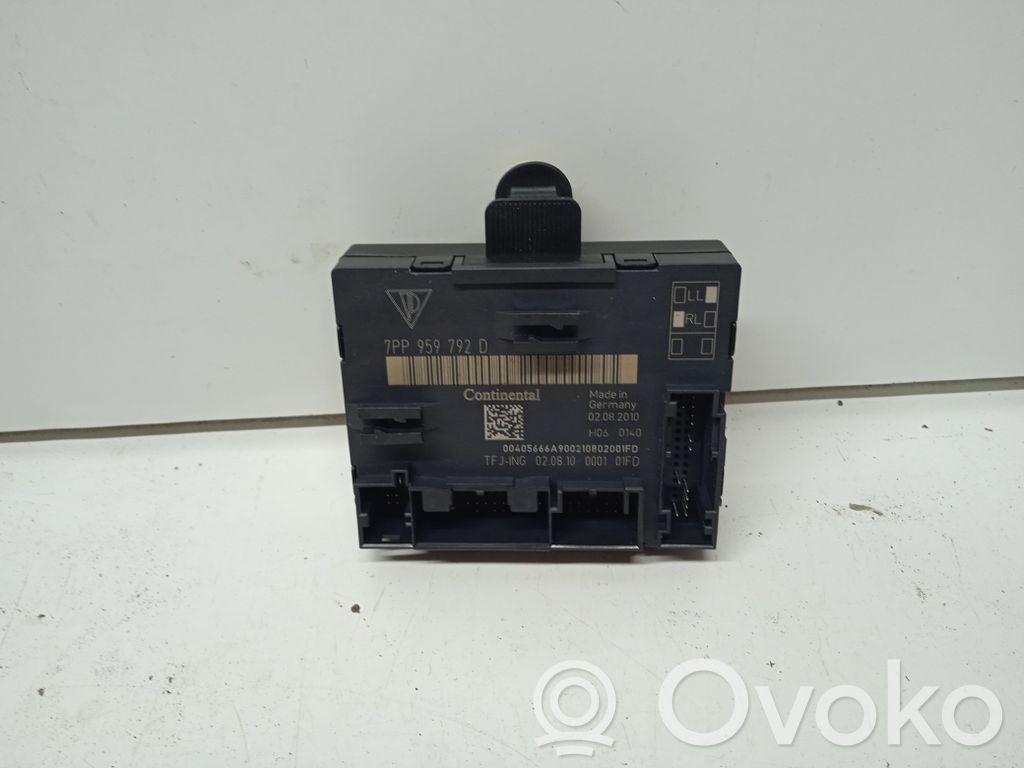 Porsche Panamera (970) Door control unit/module 