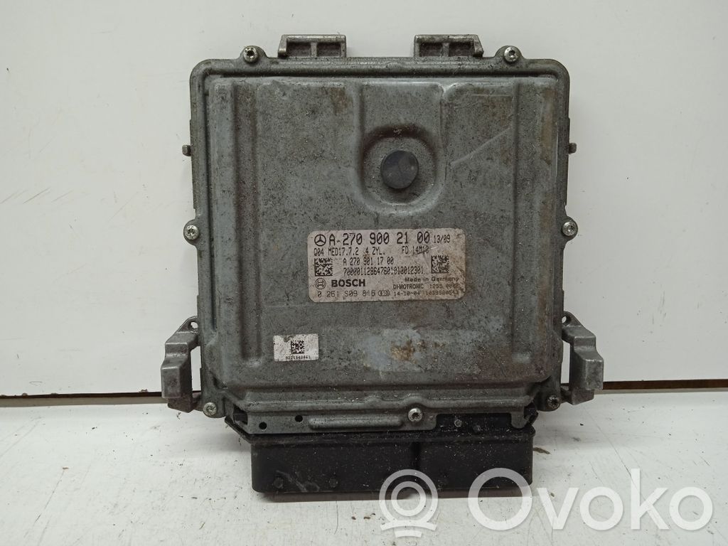 Mercedes-Benz CLA C117 X117 W117 Engine control unit/module 