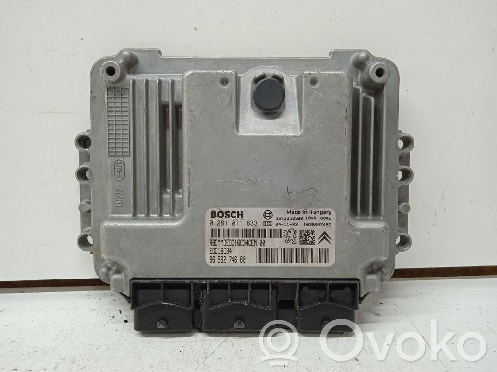 Peugeot 407 Engine control unit/module 