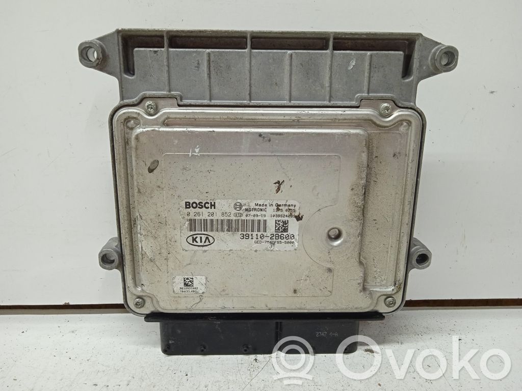 Engine control unit/module   0261201852,391102B600