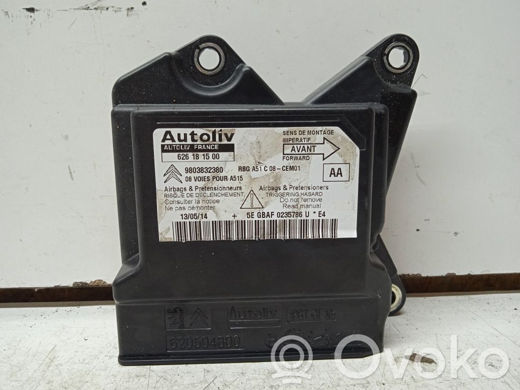 Citroen C3 Airbag control unit/module 