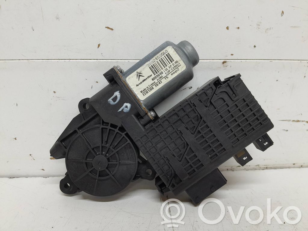 Citroen C4 Grand Picasso Silnik regulatora szyby drzwi przednich 