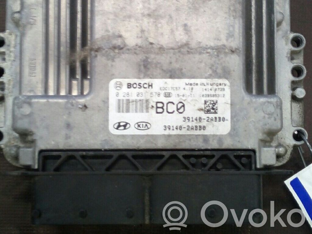 Engine control unit/module   0281031578