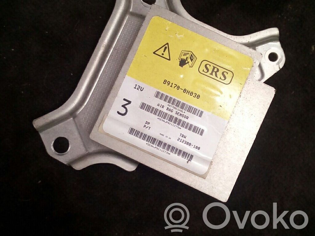 Airbag control unit/module   891700H030
