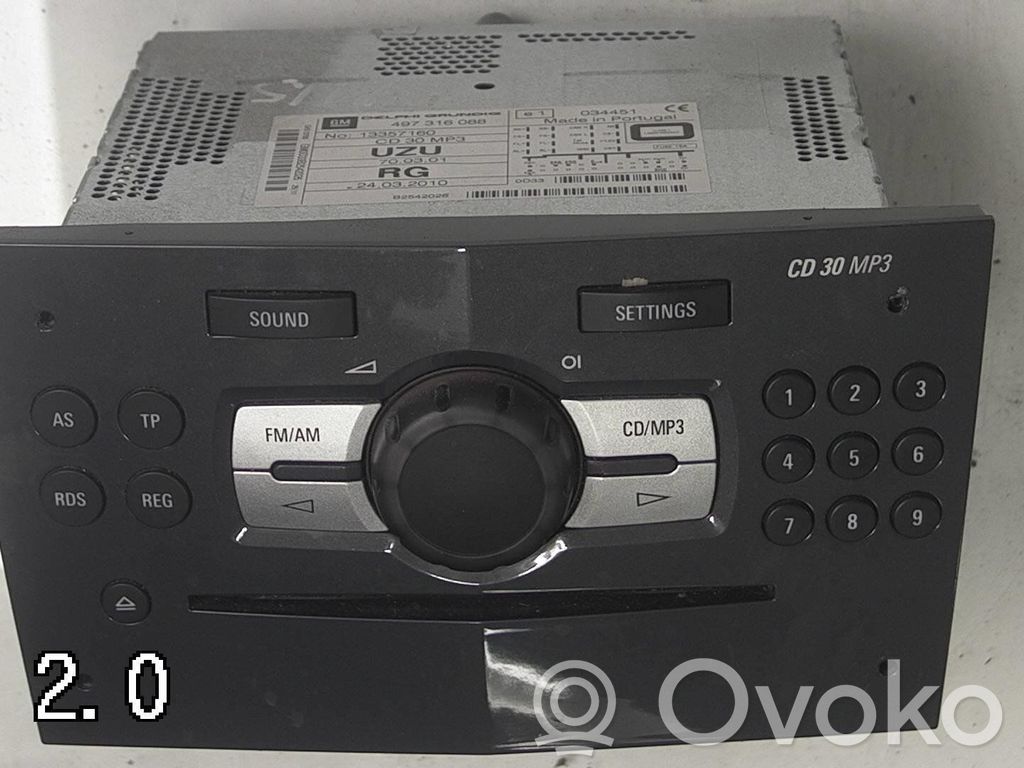 Opel Corsa D Steuergerät GPS Navigation 