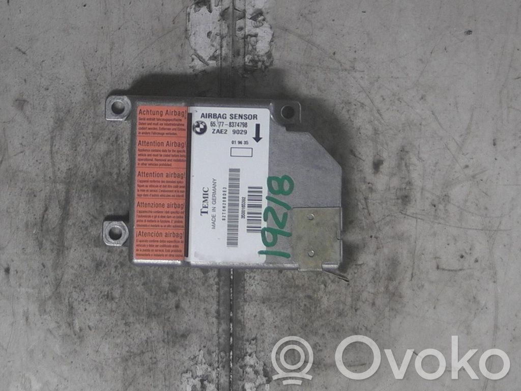 Airbag control unit/module   65778374798