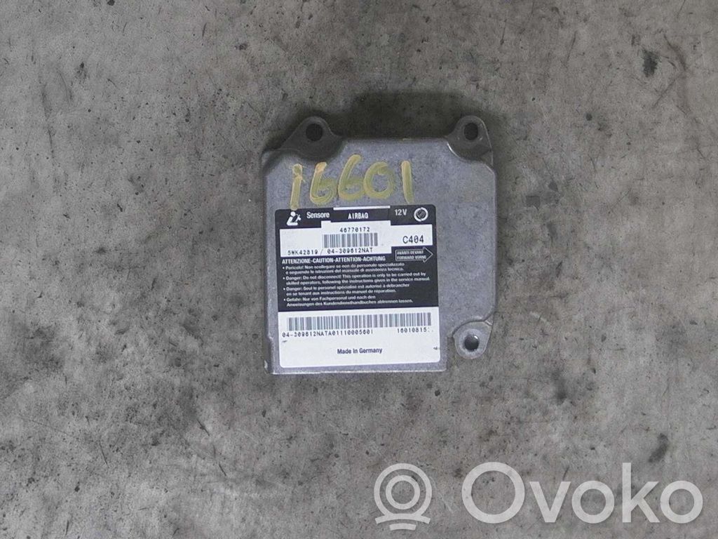 Airbag control unit/module   46770172